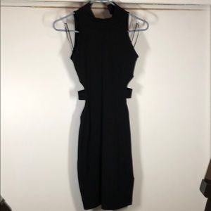 Guess fitted dress with cutout sides xxs